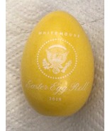 TRUMP YELLOW WHITE HOUSE EASTER EGG  2018 PRESIDENT MAGA GOP REPUBLICAN New - $24.56 CAD