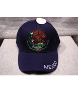MEXICO EAGLE AND SNAKE BASEBALL CAP ( DARK BLUE ) - £8.88 GBP