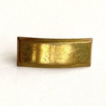 Vintage US Military 2nd Lieutenant or Ensign Gold Tone Insignia Bar Meyer Pin 1&quot; - £15.91 GBP