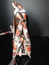 Elena Ghisellini Globe M Spotted Python Printed Bag NWTS image 9