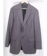 RALPH Lauren Men&#39;s Silk Wool Blend Blazer Sports Jacket Coat Gray Size 42 T - £47.14 GBP