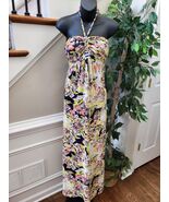 Love Fire Women&#39;s Floral Polyester Halter Neck Sleeveless Long Maxi Dres... - $635.62 MXN