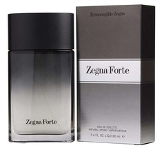 ZEGNA FORTE * Ermenegildo Zegna 3.4 oz / 100 ml Eau de Toilette Men Cologne - £111.70 GBP