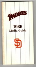 VINTAGE 1986 San Diego Padres Media Guide Tony Gwynn - £11.83 GBP