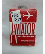 Aviator Jumbo Index Red Playing Cards Deck Sealed - $13.49 CAD