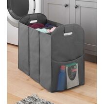 Whitmor Gray Fabric Collapsible Hamper - $24.95