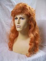 Ginger 80s Mullet Wig Mother Nutcracker Regent Hillbilly Redneck Carrot Top Dude - £19.62 GBP