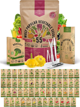  Vegetable Seeds Variety Pack  Non-Gmo Heirloom Seeds for Planting Veget... - $28.11+