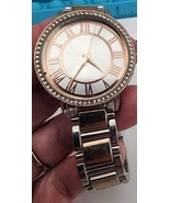 Sag HABOUR TWO TOned CRYSTAL Trimmed Surounds Rose Gold Face - $25.00