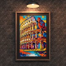 Luxury Colosseum Printable Wall Art - $3.99