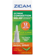 Zicam Extreme Congestion Relief Nasal Spray 0.5fl oz - £38.82 GBP