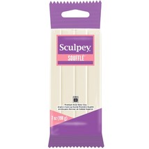 Sculpey Souffle Clay 7oz-Ivory - £17.03 GBP