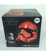 Star Wars Black Series Galaxy&#39;s Edge Captain Cardinal Electronic Helmet NEW - $263.96 CAD