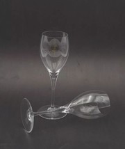Vtg Set of 2 Baccarat Crystal Saint REMY Champagne Flute Glass 8.5&quot; Tall - $149.59
