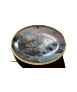 Thomas Kinkade Porcelain Plate No 11210 In The Limited Edition Hope’s Co... - £11.17 GBP
