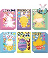 36 Sheet Easter Stickers for Kids Easter Basket Stuffers Make a Face Eas... - £16.72 GBP
