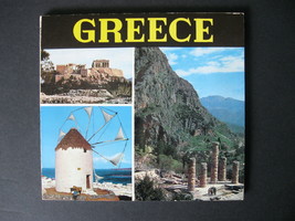 1970 Greece Softcover Travel Guide Photo Book - Greece Travel Guide Souvenir - £13.30 GBP