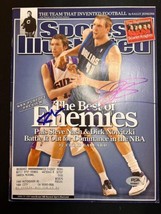 Steve Nash &amp; Dirk Nowitzki signed Sports Illustrated Magazine PSA/DNA Mavericks  - £395.07 GBP