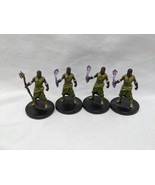 Lot Of (4) D&amp;D Humans Druid And Qawasha Tomb Of Annihilation Miniatures ... - $16.66 CAD