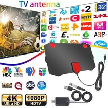 5000 Mile Hdtv Antenna High Definition Tv Hdtv Vhf Tv 13Ft Cable - £15.14 GBP