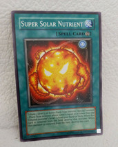 Yu-Gi-Oh! TCG Super Solar Nutrient Crimson Crisis CRMS-EN058 1st Edition... - £1.56 GBP
