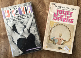 F.Fellini Ppb Lot La Dolce Vita 1961 &amp; Juliet Of The Spirits 1966 1st Printings - £28.03 GBP