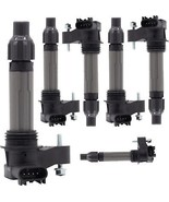 Pack of 6 Ignition Coil Pack Compatible with Buick Enclave Traverse Cadi... - €130,52 EUR