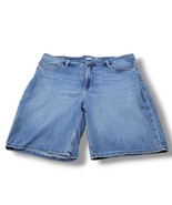 Lee Shorts Size 20 M W40&quot;L10&quot; Lee Regular Fit Bermuda Mid Rise Shorts Bl... - £26.43 GBP