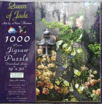 SunsOut Nene Thomas Queen of Jade 1000 pc Jigsaw Puzzle Gothic Fantasy Dragon - £15.02 GBP