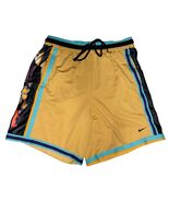 Nike Basketball Dri-Fit DNA 8” Inseam Gold Teal Shorts DX0255-725 Men Sz L - $27.71