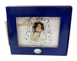 2002 Goebel Ornament Hanging Angel in Bell Frame Magical Christmas 2002 NEW  - £8.78 GBP