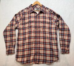 Exofficio BugsAway Redding Midweight Flannel Long Sleeve Shirt Plaid Men... - $48.99