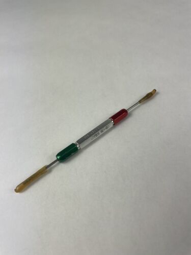 Reversible Plain Go NoGo Pin Plug Gage Gauge with handle X= .0623 &amp; .0625 - $39.99
