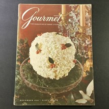 VTG Gourmet The Magazine of Good Living December 1961 - Tang as in Tangerine - £18.68 GBP