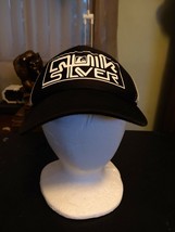 M.V.G Quiksilver Snapback Trucker Cap Black One Size Adjustable Mesh Log... - $24.74