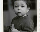 Young Boy With Book Photograph Black &amp; White 8&quot; x 10&quot; - £14.21 GBP