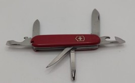 Victorinox Swiss Army Knife Officier Suisse Red Stainless Steel READ - $19.80