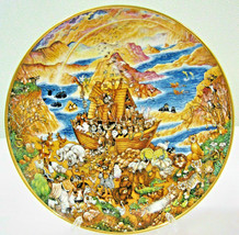 1991 Franklin Mint Heirloom Two By Two Bible Series Collector Plate Bill Bell - £21.98 GBP