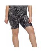 Hue Essentials Wavy Leopard Bike Shorts Size XL - £13.73 GBP