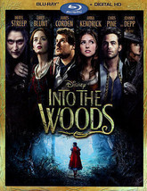 Into the Woods (Blu-ray Disc, 2015, Includes Digital HD) Brand New Sealed - £6.24 GBP