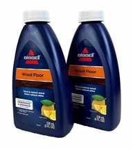 Bissell Wood Floor Cleaner Formula 8 oz for Crosswave &amp; Spinwave Lemon S... - $14.96