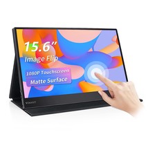Portable Monitor- 15.6Inch Hdr Portable Touchscreen Monitor Ips Non-Glare Laptop - £197.53 GBP