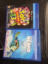 Finding Nemo [2 Blu-ray/missing dvd] +toy story 3 [BLU-RAY] - £2.95 GBP