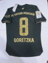 Leon Goretzka Bayern Munich Oktoberfest Match Slim Green Soccer Jersey 2021-2022 - £79.93 GBP