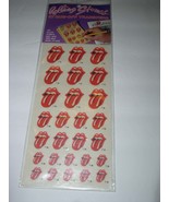 Rollin Stones Rub Off Transfers Vintage 1983 Tongue Logo Sealed Mint - €21,44 EUR