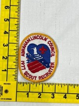 Abraham Lincoln Council 1977 Scout Recruiter BSA Patch Vintage - $19.80