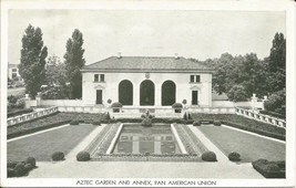 Washington D.C. Aztec Garden Annex Pan American UNP 1915-1930 Vintage Po... - $9.40