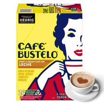 Cafe Bustelo Sweet &amp; Creamy Café Con Leche Coffee 24 to 144 K cups Pick Any Size - £19.08 GBP+