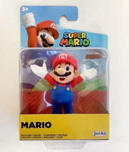 NEW Jakks Pacific 40128 World of Nintendo 2.5-inch OPEN ARMS MARIO Mini-Figure - £9.70 GBP