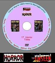 17 Horror/Suspense Comic Titles (Near Complete ) On Dvd. Uk Classic Comics - £4.79 GBP